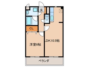 ル－チェ庄内緑地の物件間取画像